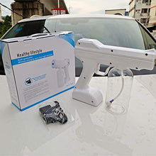 SXPC Spruzzatore ULV elettrostatico con Ricarica Wireless, nebulizzatore Portatile, per scuole ospedaliere, disinfezione, umidificazione e Pulizia