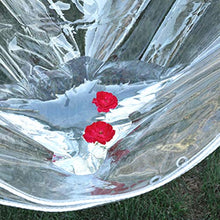 LXHONG Teloni in PVC per impieghi gravosi, teloni Trasparenti al 100%, Impermeabili alla Polvere per Tetto Campeggio All'aperto Posto Auto Coperto PVC, 54 Dimensioni (Color : Chiaro, Size : 3x4m)