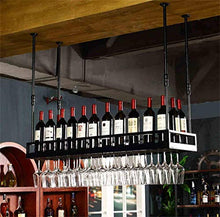 Splendidamente Cucina Organizzazione per Lo stoccaggio Soffitto Nero a soffitto Portabottiglie per Vino in Vetro Regolabile in Altezza Portabottiglie per Vino Portabottiglie Portabottiglie in Vetro p