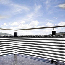 AITOCO Schermo per Recinzione Privacy, 3 'x 16'4"Parabrezza per Recinzione per Piscina, Portico, Patio, Balcone, ringhiera per Coprire Il Parasole, Resistente ai Raggi UV, Resistente alle intemperie