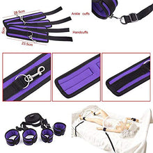 CareUToo Comodo Cinturino in Nylon e Kit per Benda per Benda per Allenamento di Forza di Mani e Gambe Viola