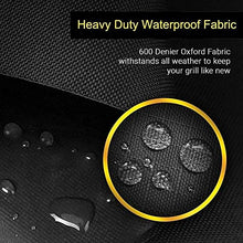 Telo copritavolo da esterno Mobili da giardino impermeabile Covers Coperchio for la copertura di protezione Dust BBQ incatramata for barbecue (nero / 120 × 60 × 160 centimetri, 120 × 47 × 103 centimet
