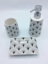 Set 3 bagni dolomite 8 x 8,5 x 17,5 cm