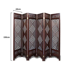 Room Screen Even Schermo di Decorazione del Salotto Marrone Antico, mobili Tradizionali orientali di Fascino, Pieghevole, divisore a Parete