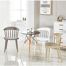 ZSYGFS - Sgabello alto, gambe in legno, stile moderno, sedia da pranzo per colazione, casa, caffè, sedie (colore cammello)
