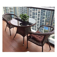 HLZY Tavolo in Vimini in Rattan mobili in Patio e Set s Mobili da Giardino in Rattan Set Patio mobili da Giardino mobili per mobili per mobili Rattan mobili da Giardino