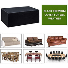 Fodere Per Mobili Da Giardino, Fodera Per Mobili Da Giardino Impermeabile, Fodera Per Ombrellone, Fodera Per Mobili Da Giardino, Grande Set Da Giardino in Rattan, Set Di Divani,126*126*74cm