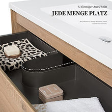 GOOM Set di mobili da bagno, lavabo con mobile base e specchio da bagno opzionale. Lavabo con mobile di base nelle dimensioni: 600, 900, 1200mm.