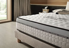 Naturalex® | Visco Carbone | Materasso Matrimoniale in Memory 160x200 cm | Carbone Attivo (38Kg/m3) | Schiuma FlexiMax HR | Libero di sostanze tossiche certificato Oeko-Tex®