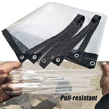 qx Telone Tenda Teloni Ombra Vele Telone Antipioia Trasparente con Occhielli Telo Isolante Addensato Telo Impermeabile Telo Antipioia Tenda da Sole Impermeabile (Dimensioni: 1Mx1M),2Mx1M,2Mx1M
