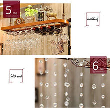 PZW Semplice e Creativo Portabottiglie Appeso Portabottiglie Bar Portabottiglie Porta Bicchiere da Vino Invertito Creativo Portabottiglie da Parete, 100 * 28 Cm80 * 28cm