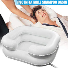 Dreamfly Lavabo gonfiabile portatile in PVC, per anziani disabili, facile da usare con shampoo sicuro