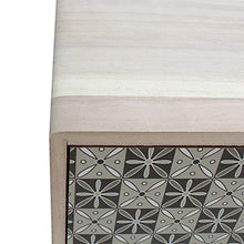 Rebecca Mobili Comodino 1 cassetto, tavolino da Divano Moderno, Legno, Marrone Chiaro Grigio, Soggiorno Camera da Letto - Misure: 57 x 45 x 30 cm (HxLxP) - Art. RE6117