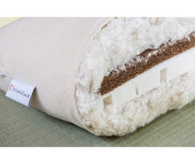 Vivere Zen - Futon Uramaki Bio Certificato 14 cm (Cotone, Lattice e Cocco) - Misura 160x200 cm