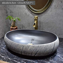Lavabo in Ceramica, lavandino Artistico, Retro Adatto per Il Bagno di Un Hotel familiare