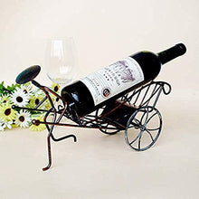 LHQ-HQ Ferro cremagliera del Vino del Metallo risciò titolari Cinesi di Vino Titolare Decorazione Vino Vento