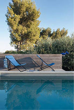 Lafuma LFM1909-6897 Sedia a Schienale Alto, Fauteuil Camping, Pieghevole e Regolabile, Air Comfort, Grigio (Grey)