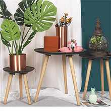 ZhuFengshop Tavolino Tavolino Geometrico Tavolino Tavolino Tavolino Tavolino Rotondo Creativo Comodino Side Table (Size : 40×40×42cm)