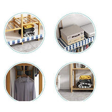 TWDYC Semplice assemblaggio Armadio Bold Acciaio Cloth Armadio Semplice Gabinetto Camera Dormitorio Domestica Tessuto, Guardaroba