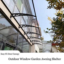 WXQ Tenda da Veranda Pensilina Alveolare Pensilina Modulabile Tettoia, Spessore 2,5 Mm PC Endurance Board Copertura del Tetto del Patio Dell'ombra Esterna del Portico Anteriore for Facciate di Casa