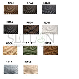 Paravento per balcone, 10 cm x 10 cm, in rattan sintetico