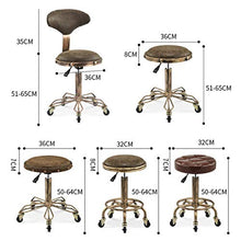 Sgabelli Bar Set 2 sedie Bar la Colazione, Moderne Imbottite girevoli in Ecopelle, Regolabili in Altezza la Cucina casa, sgabelli Bar