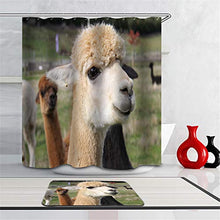 LIYAN Combinazione Bagno. Immagini Chiare E Colori Vivaci Rendono Il Tuo Bagno Pieno di Vita. Accessori da Bagno. Alpaca Sull'Erba.