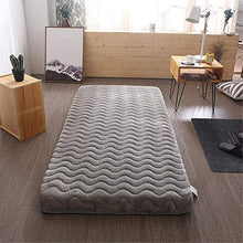 Z&HA Materasso Pieghevole per Dormitorio Studentesco, Materasso Futon in Memory Foam, Materasso Futon,b,39.4"X79"