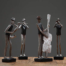 SWNN decorazioni per la casa soggiorno vino armadio ufficio modello decorazione della stanza ornamenti regali creativi artigianato arredamento nordic musicisti (dimensioni: C)