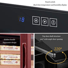 Umidificatori Humidor Cigar Cabinet Costante Di Temperatura E Umidità Domestica Frigorifero Elettronico Idratante Gabinetto Legno Di Cedro Costante Di Temperatura E Umidità Cabinet Bagagli 180