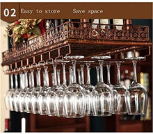 Portabottiglie da Vino retrò in Metallo ripiano in Ferro ripiano in Bar Loft a soffitto a Parete Appeso Vino Champagne Storage (Dimensioni: 100 * 35 cm)