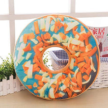 XSDF - Cuscino in peluche con ciambelle, per suonare la musica, cuscini di peluche, cuscini di animali, decorazione per casa, divano, ufficio, regali per bambini e ragazze (A)