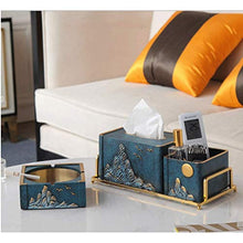BJYYXF Cassetto da tavola da Tavolo in Resina del Sigaro, Titolare di Cenere Quadrato Blu Nero, Pezzo Singolo/a Due Pezzi Set, per Patio/Esterno/Indoor/Arredamento per la casa Facile Pulito Coperto B