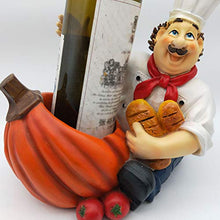 TYX Ornamenti, Portabottiglie in Resina per Chef Creativi, Decorazioni per La Casa di Ristoranti Occidentali, Armadi per Vino da Cucina E Decorazioni per Finestre