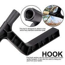 Kacniohen Grondaia sul Tetto ScoopRoof Gutter Scoop Guardia di Pulizia Putter Strumento Scoop Cucchiaio Cleaner