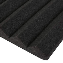 nobrand Fonoassorbente Schiuma - Triangolare Groove Forma Insonorizzazione Cotone Schiuma (50 * 50 * 5cm) 6Pcs