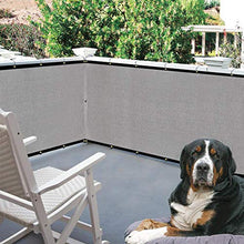 Lubudup Protezione Vista Balcone Copertura Balcone Protezione Vista Balcone Rivestimento Balcone Protezione Antivento Opaca, per Balcone, Esterno, Cortile Interno, Tetto 500 * 90 cm
