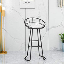 TRGCJGH Sedia da Bar Moderna per Cucina Sala da Pranzo Altezza del Bancone degli Sgabelli da Bar Sgabello con Schienale E Poggiapiedi Rivestimento in Velluto,C-SeatHeight27.5inch