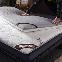 HKX Tappetino da Pavimento, Coprimaterasso da Pavimento Coprimaterasso Futon Coprimaterasso Morbido Pieghevole Spessore Pieghevole-B Singolo 90x190 cm (35x75 Pollici)