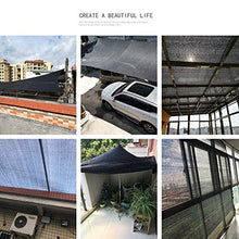 Rete Solare Panno Ombreggiante Paralume Nero - Utilizzato Anche Come Screening for La Privacy, Frangivento, Recinto for Giardino Rete di Sun (Size : 4x8m)