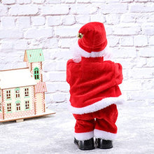Amosfun Babbo Natale Arrampicata Giocattoli Danzanti Giocattolo Elettrico Grinch Pupazzo di Neve- 1Pc Canto in Movimento Babbo Natale Natale Figura Musicale Bambola Giocattolo Decorazione