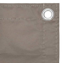 vidaXL Paravento da Balcone Talpa 75x300 cm Tessuto Oxford