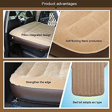 Lettino da viaggio Letto gonfiabile Car Air materasso, il materasso di aria letto matrimoniale con seggiolino e camion posteriore Estensione divano, Family Car campeggio esterno universale 5-19