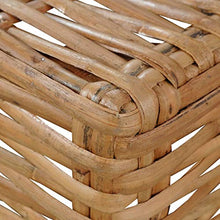 Festnight Poltrona da Giardino con Cuscini, Divano Senza Braccioli, Divani da Esterno Rattan Naturale