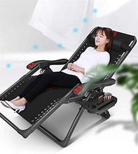 Sedia leggera marrone sedia sdraio reclinabile, sedie a sdraio pieghevoli sedia letto reclinabile per spiaggia, patio, giardino con manico massaggiante, tazza del materasso e supporto per telefono