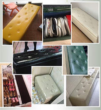 150 x 40 x 40 cm, grande sgabello per il cambio delle scarpe, per il centro commerciale di alta qualità, per il soggiorno, il divano, lo sgabello, la panchina (colore: marrone, dimensioni: medio)