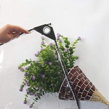 MTYLX Outdoor Multifunzionale Incatramata, Trasparente Poncho Sole Camera Impianto Capannone Trasparente Tenda Panno Aria Condizionata Curtain,a,1.5Mx3M
