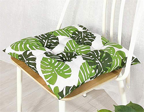 Pillowcase 2 Confezioni di Cuscini Quadrati per sedie, Cuscini Antiscivolo, Cuscini per sedie in Cotone e Lino, Cuscini Decorativi, per Uso Domestico in Giardino (# 7,45 * 45 cm)