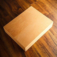 Minmin Cigar Box in pura Legno di Cedro alcoholized idratante Box for il sigaro Cabinet, 255x200x60mm accessori del sigaro (Size : 255x200x60mm)