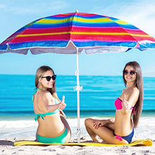 GIKPAL Porta Ombrellone da Spiaggia, Base Ancoraggio Ombrellone Antivento Picchetto Punta Ombrellone Antiruggine per Giardino Spiaggia, 40 x 10 x 7 cm